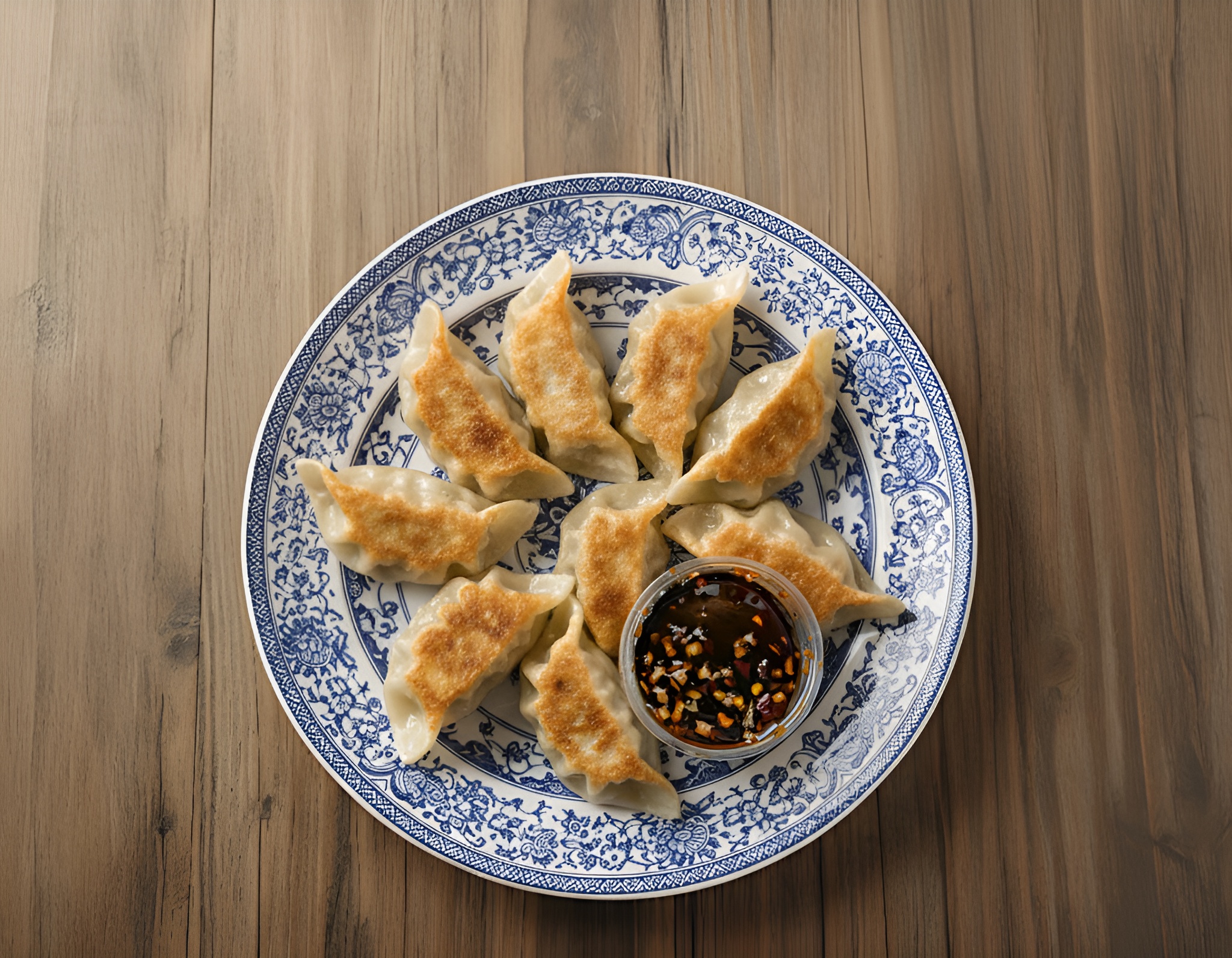 Pan Fried Pork Dumplings - Authentic Chinese Food East Harlem NYC